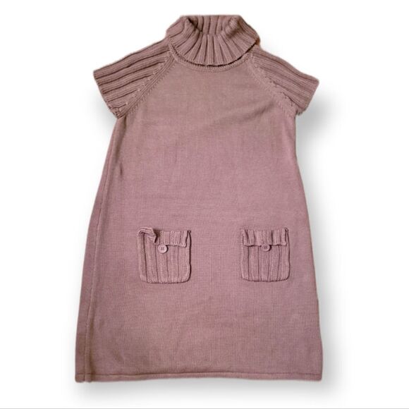 NWT Calvin Klein Cowl Neck Sweater Designer Dress - Picture 2 of 9